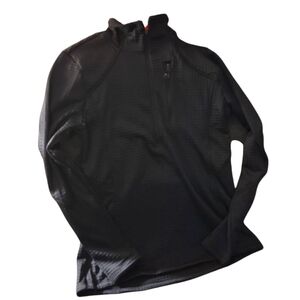 Spyder Women's Black Lightweight Quarter-Zip Top